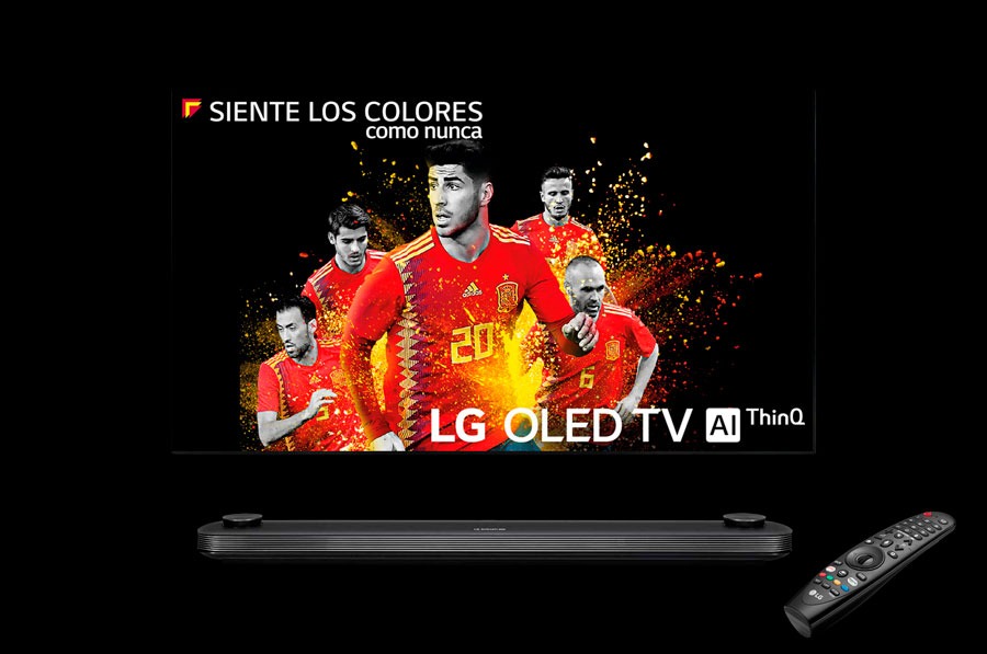 Características clave del televisor LG OLED W8