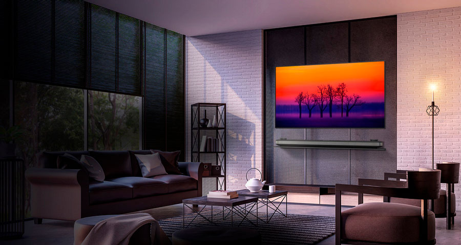 Características clave del televisor LG OLED W8 4 características clave LG OLED W8