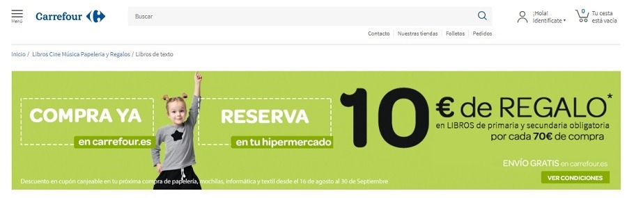 Cómo encontrar los mejores descuentos a la hora de comprar libros de texto 5 carrefour