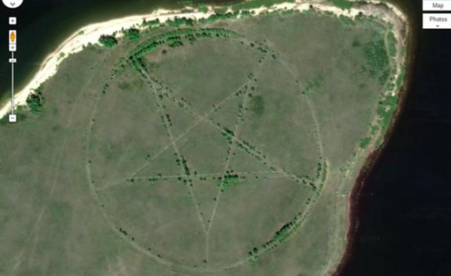 El OVNI de Argentina y otros sucesos extraños encontrados en Google Maps 6 estrella tobol