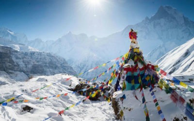 Un dron salva a un montañista desaparecido 36 horas en el Himalaya