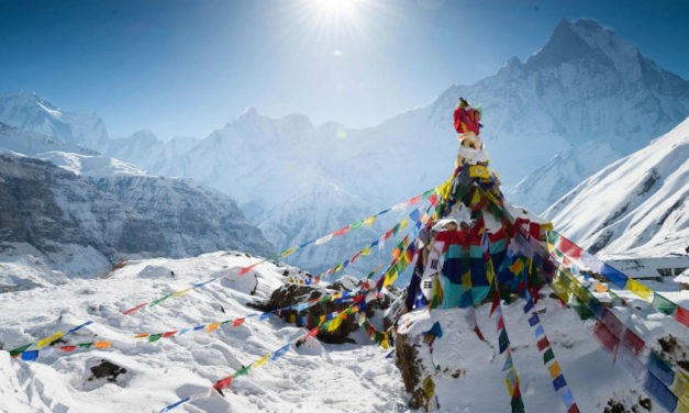 Un dron salva a un montañista desaparecido 36 horas en el Himalaya