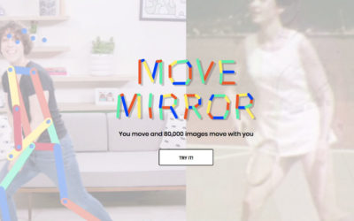Move Mirror, así es el nuevo juego de baile inteligente de Google