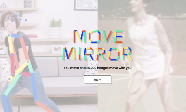 Move Mirror, así es el nuevo juego de baile inteligente de Google