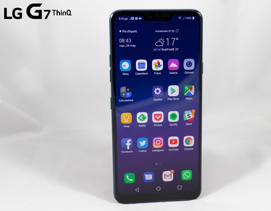 La tecnología detrás de las pantallas del LG V30 y LG G7 ThinQ 2 LG G7