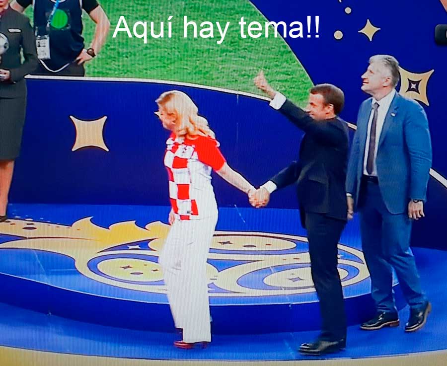 Los mejores memes de la final del Mundial de Rusia 2018 6 mejores memes final del Mundial de Rusia 2018 presidentes