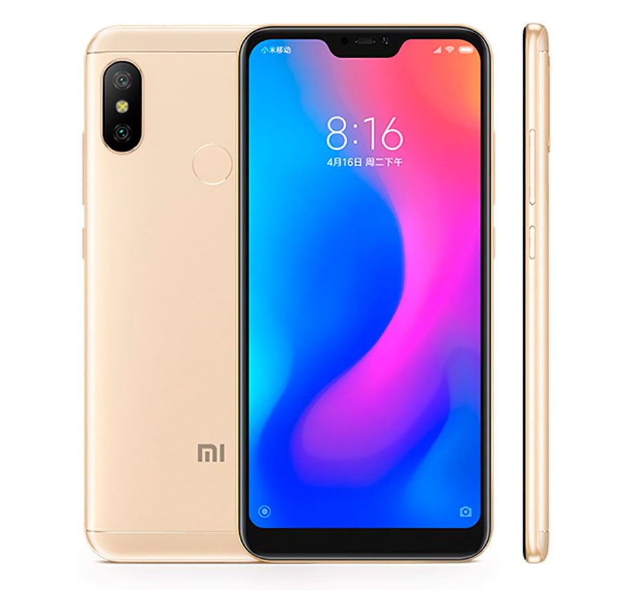 oficial Xiaomi Mi A2 Lite dorado