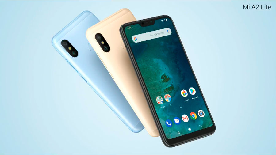 oficial Xiaomi Mi A2 Lite colores