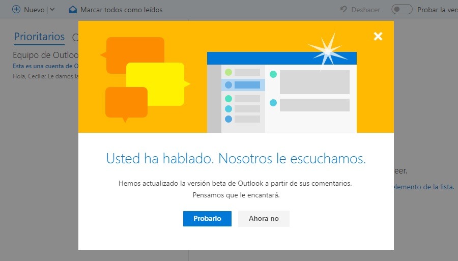 outlook modo oscuro