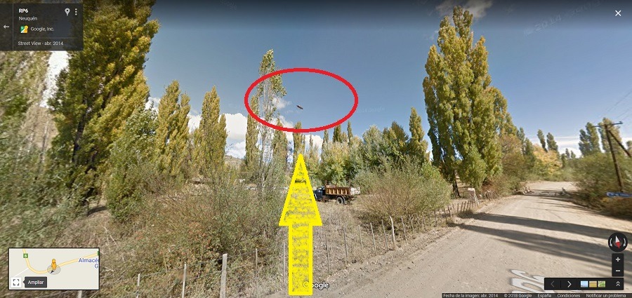 El OVNI de Argentina y otros sucesos extraños encontrados en Google Maps 2 ovni argentina