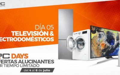 PcDays 2018, mejores ofertas en teles y electrodomésticos en PcComponentes