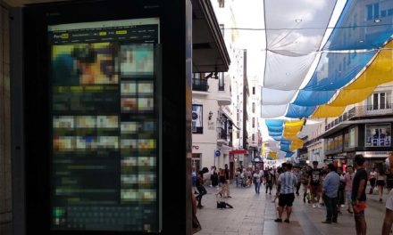 Un hacker logra colar un vídeo porno en la pantalla de una tienda en Madrid