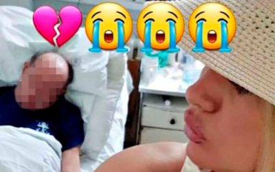 El selfie con su padre muerto que escandaliza Internet