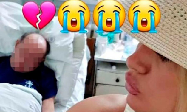 El selfie con su padre muerto que escandaliza Internet