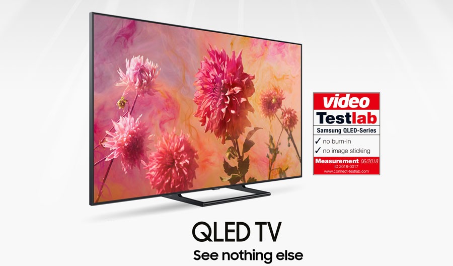 Los televisores QLED de Samsung demuestran que no tienen retención de imagen 2 efecto burn-in televisores QLED de Samsung conclusión