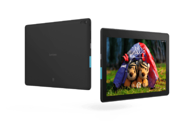 Lenovo Tab E10, una tableta con altavoz frontal dual y Android Go