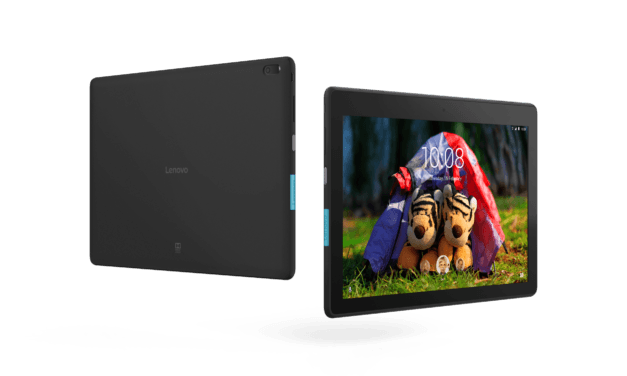 Lenovo Tab E10, una tableta con altavoz frontal dual y Android Go