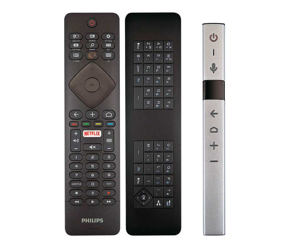 Philips OLED 903, televisor OLED con barra de sonido Bowers & Wilkins 6 nuevo Philips OLED903 amp mandos