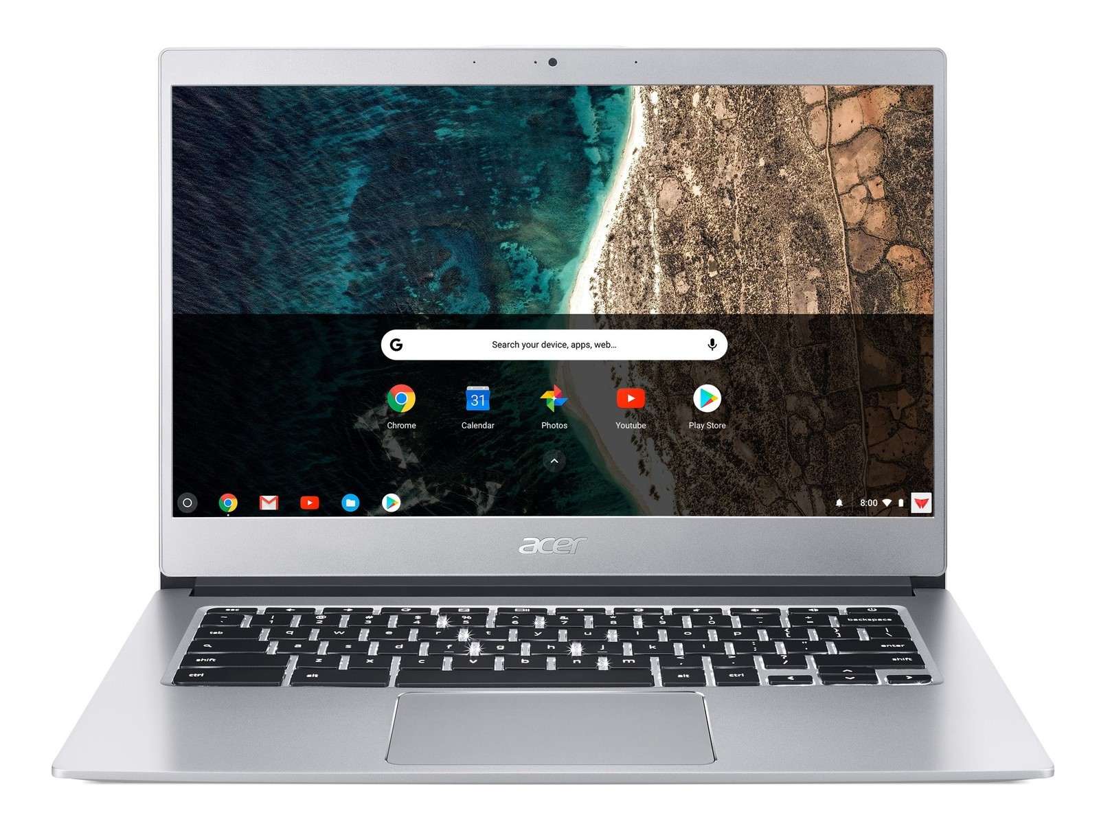 Acer Chromebook 514, portátil con Chrome OS y diseño elegante