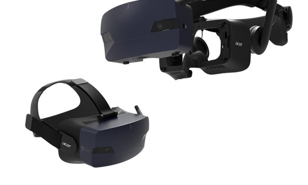 Acer OJO 500, un visor de realidad virtual desmontable para Windows