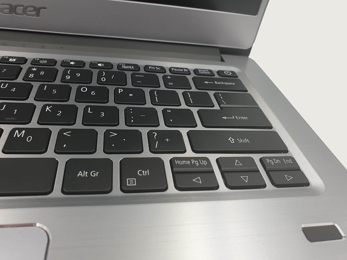 Acer-Swift-3 detalle teclado