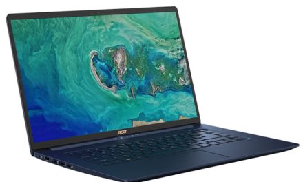 Acer Swift 5, un portátil de 15 pulgadas con solo 990 gramos de peso
