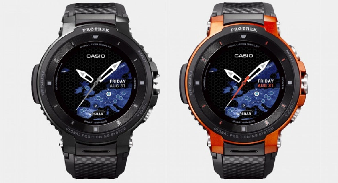 Casio WSD-F30, un smartwatch resistente para llevar a la aventura