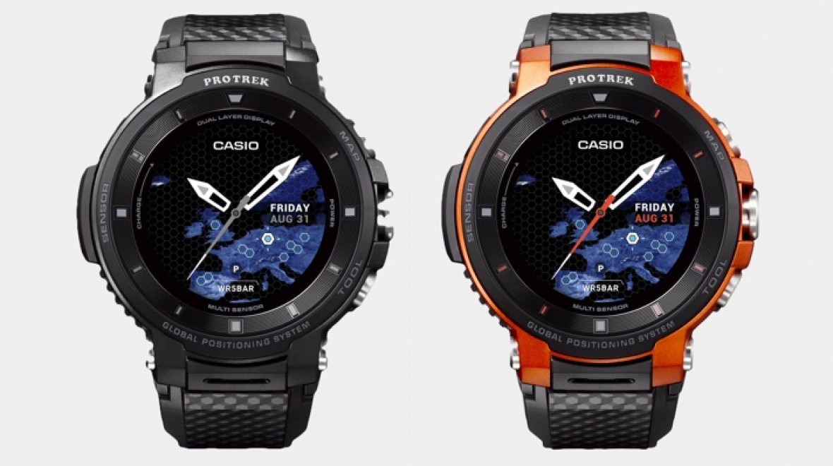 Casio WSD-F30, un smartwatch resistente para llevar a la aventura