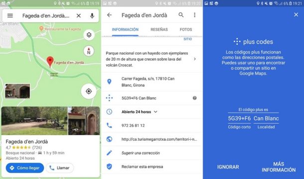 Qué son los códigos plus o plus codes de Google Maps y para qué sirven