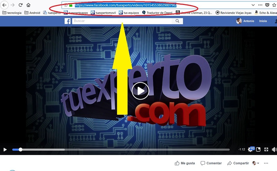 Facebook Video Downloader, descarga vídeos de Facebook desde el navegador 2 Facebook Video Downloader, descarga vídeos de Facebook desde el navegador 1
