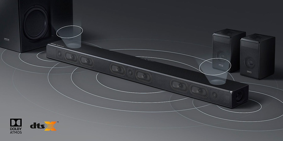 Samsung HW-N950 y HW-N850, barras de sonido Dolby Atmos y DTS:X