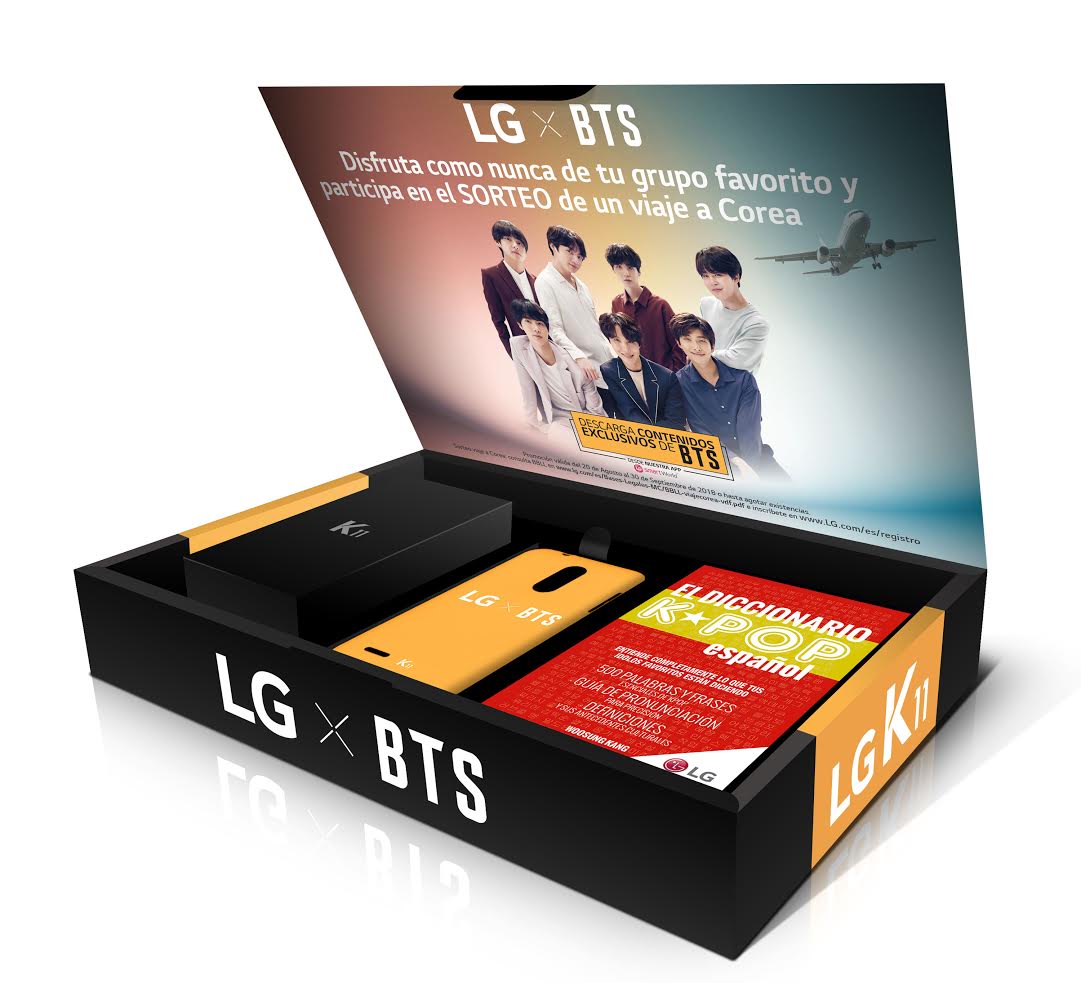 LG K11 con Vodafone, versión especial del móvil inspirada en el grupo BTS 1 lg-k11-con-vodafone-version-especial-del-movil-inspirada-en-el-grupo-bts-1