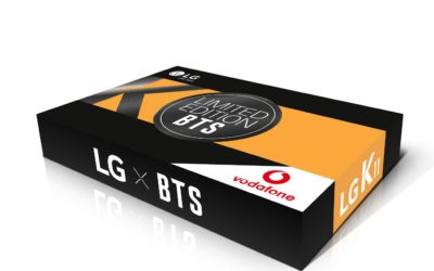 LG K11 con Vodafone, versión especial del móvil inspirada en el grupo BTS