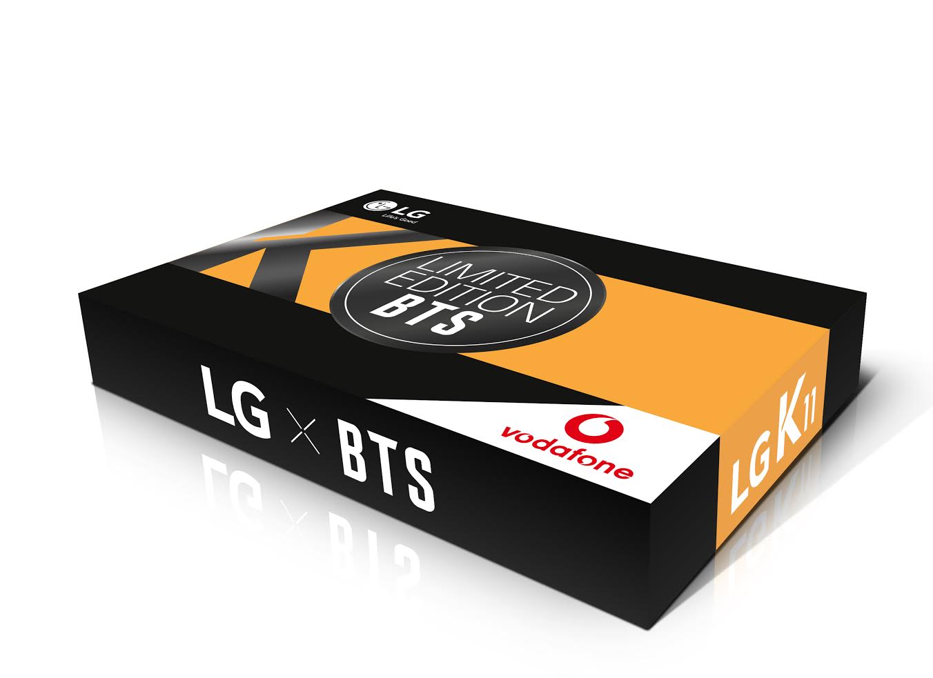 LG K11 con Vodafone, versión especial del móvil inspirada en el grupo BTS