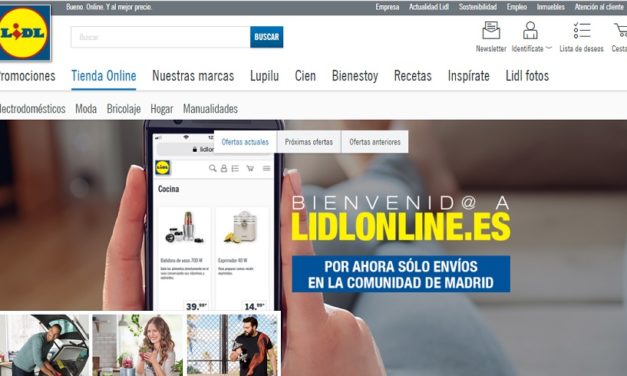 Lidl presenta una tienda piloto online en Madrid para moda, hogar y ocio