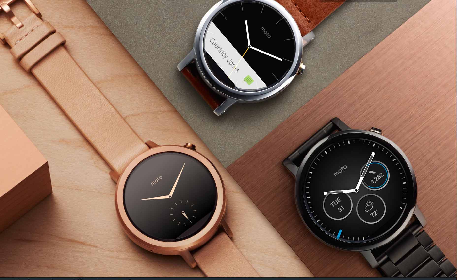 Relojes inteligentes smartwatch de Lenovo y Motorola que puedes comprar