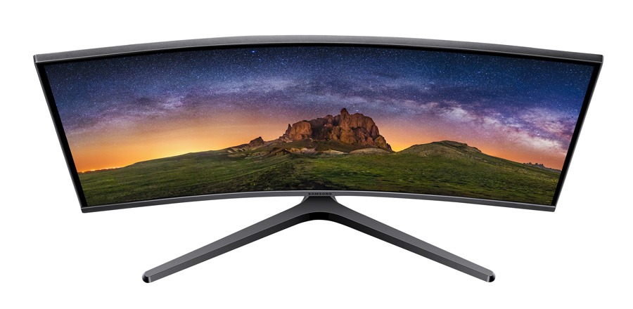 Samsung CJG5, nuevo monitor gaming con resolución WQHD y 144 Hz 2 nuevo monitor Samsung CJG5 desde arriba