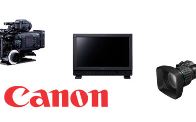 Nuevos objetivos y monitores 4K UHD profesionales de Canon