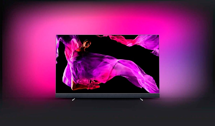 Philips OLED 903, televisor OLED con barra de sonido Bowers & Wilkins 1 Philips OLED903, televisor OLED con barra de sonido Bowers & Wilkins