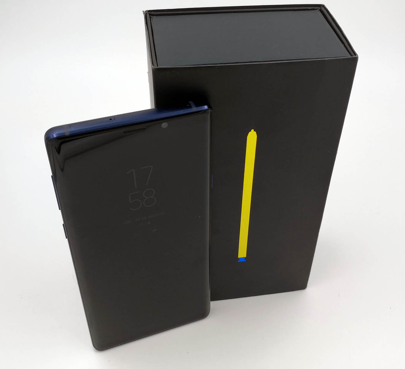 samsung galaxy note 9 caja