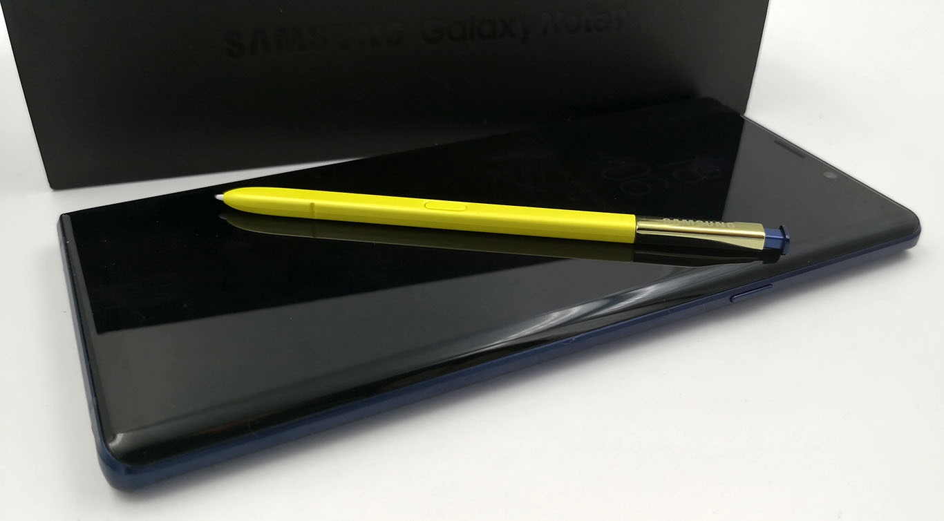 note 9 s pen amarillo