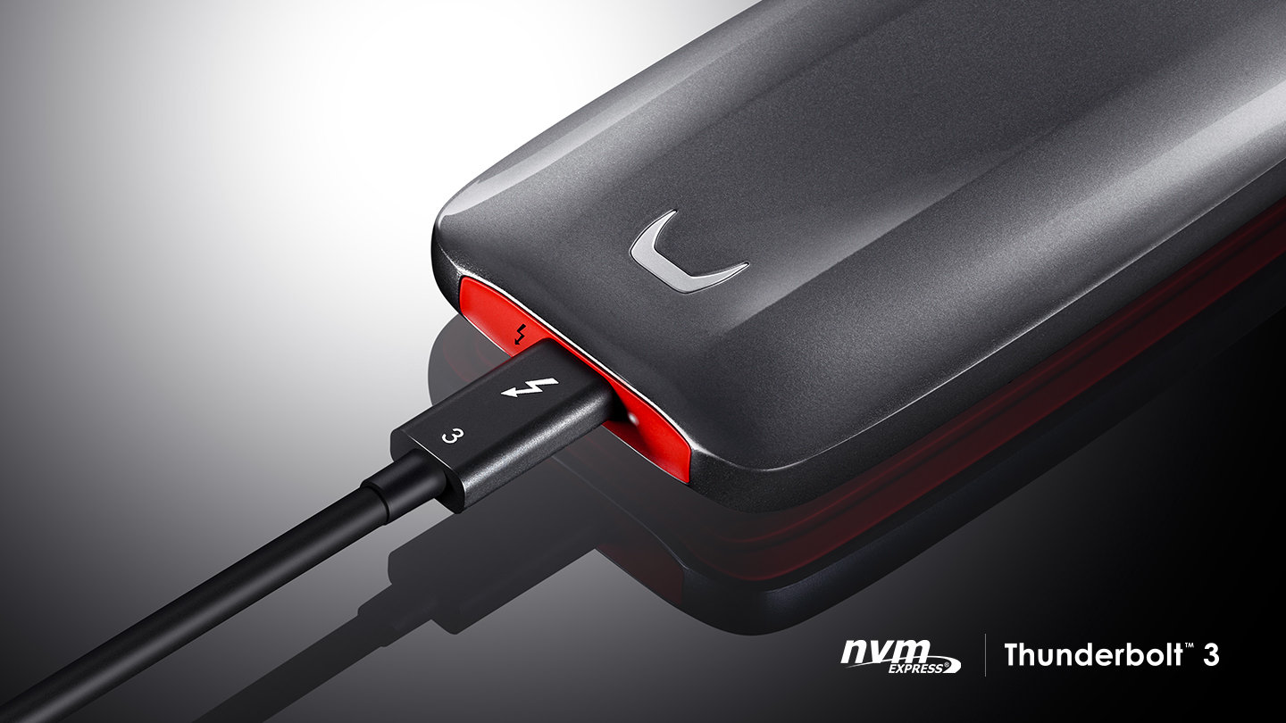 Samsung Portable SSD X5, el primer SSD portátil con Thunderbolt 3 de Samsung