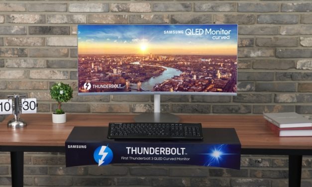 Samsung CJ79, un monitor QLED curvo con tecnología Thunderbolt 3