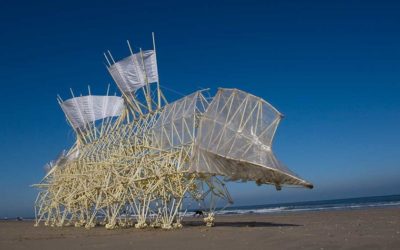 Strandbeest, 5 vídeos de las esculturas que cobran vida con el viento