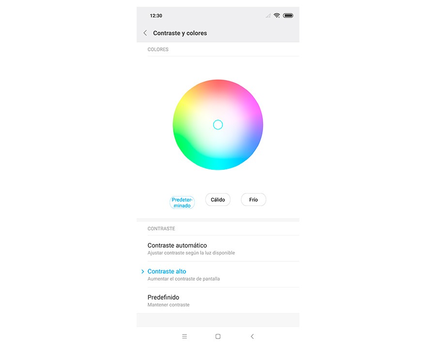 Xiaomi Mi 8, lo hemos probado 12 hemos probado Xiaomi Mi 8 ajustes color