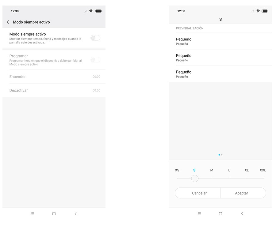 Xiaomi Mi 8, lo hemos probado 13 hemos probado Xiaomi Mi 8 ajustes always