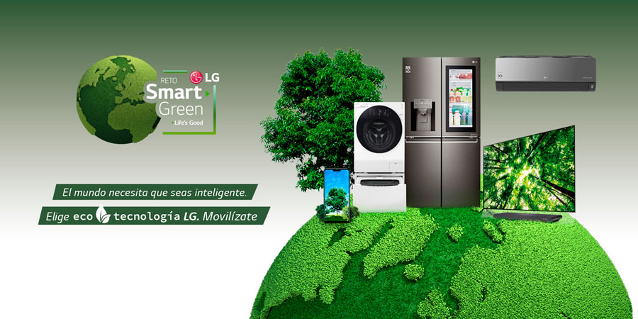 avances tecnológicos de las lavadoras de LG smartgreen
