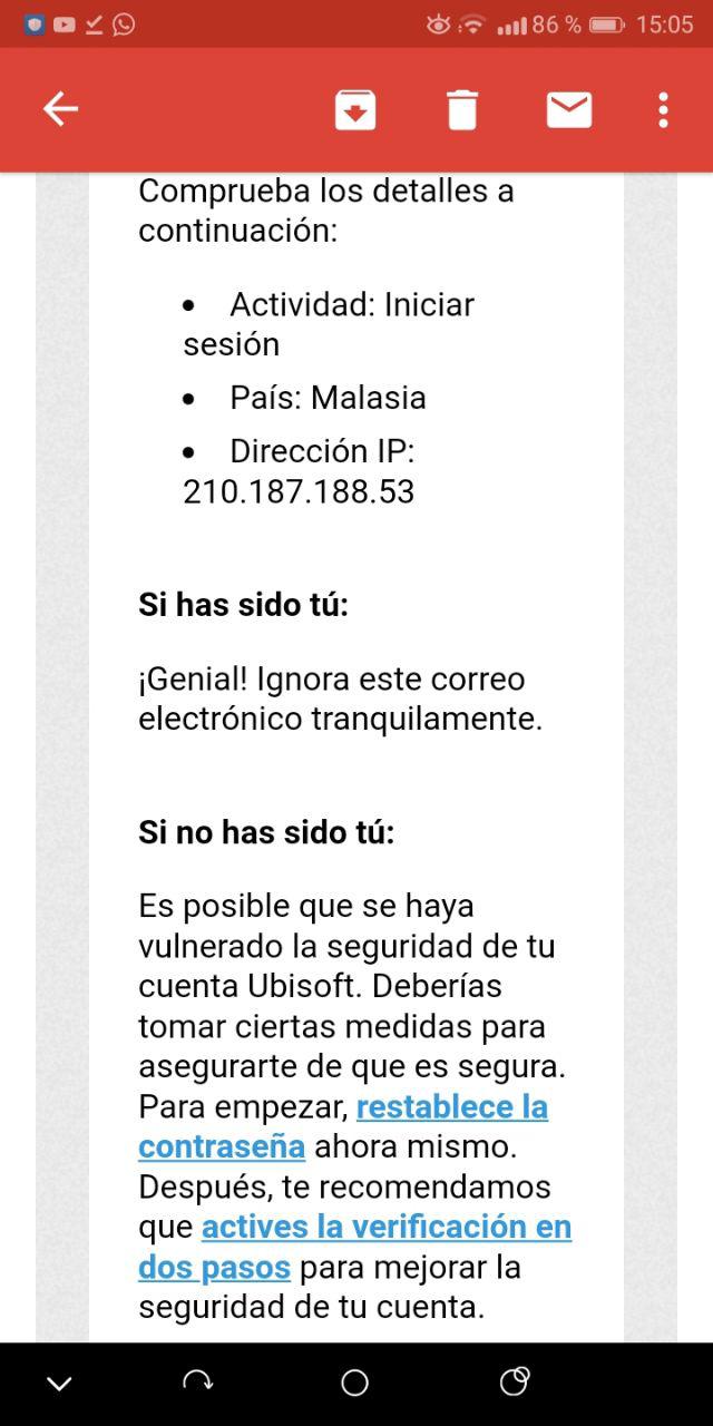 Así pueden robar tu cuenta de Instagram 4 correo falso instagram