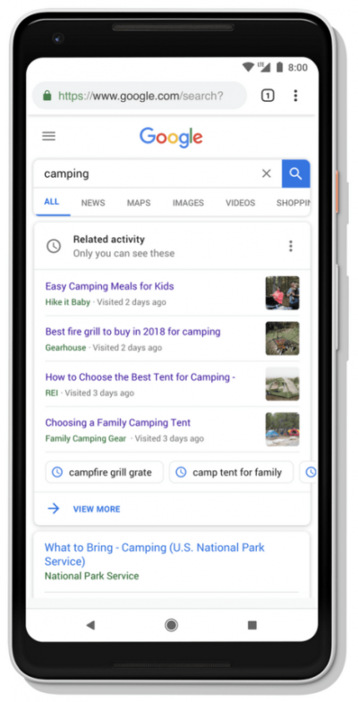 Todas las novedades del buscador de Google por su 20 aniversario 2 Todas las novedades del buscador de Google por su 20 aniversario 1