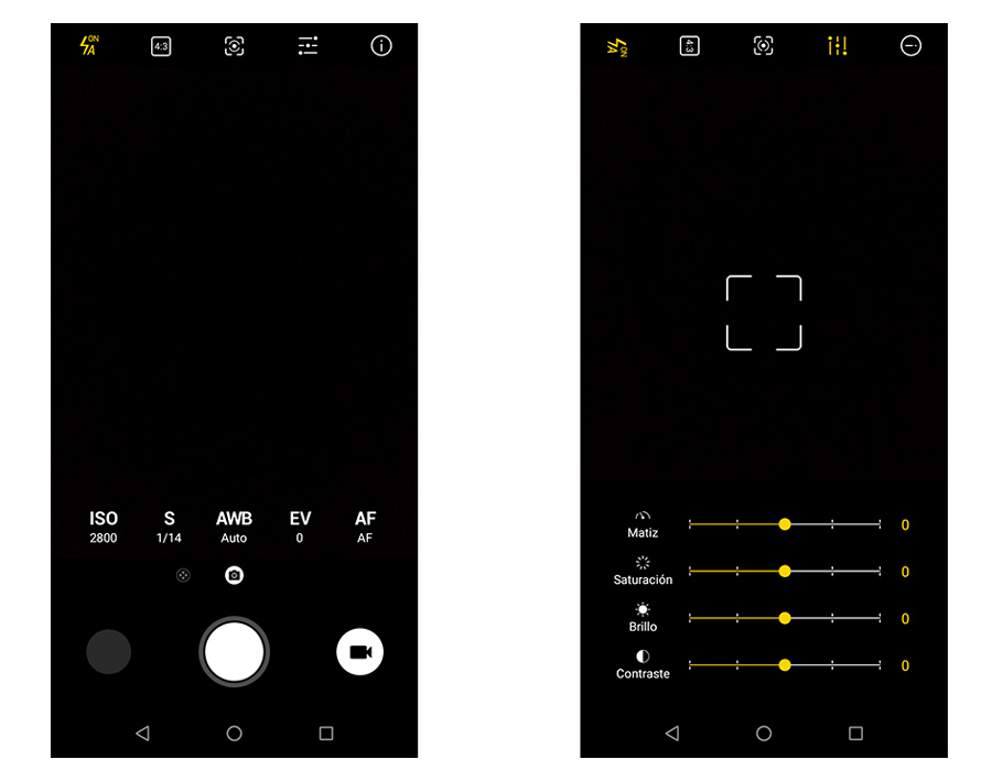 Neffos C9A, lo hemos probado 8 hemos probado Neffos C9A app cámara Modo PRO